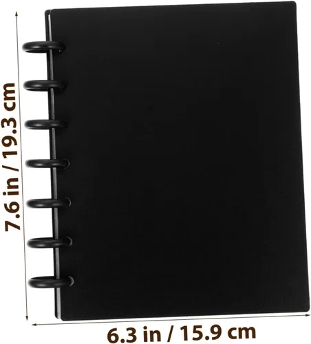 Vista 4 de Zerodeko Mini Photo Album for Photocard Collection Hand-made Storage Book Pages Elegant Design for Souvenirs and Memories Lightweight and Portable
