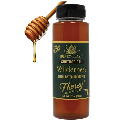 Vista 15 de Honey Feast Flower Powered Allergy Blend 10 veces miel, 12 onzas