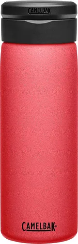 Vista 7 de CamelBak Fit Cap - Botella de agua aislada de acero inoxidable con asa de anidación, diseño a prueba de fugas para fitness y viajes Negro