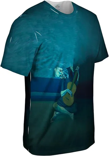 Vista 3 de Yizzam - Pablo Picasso - Old Guitarist (1903) - Camiseta para hombre