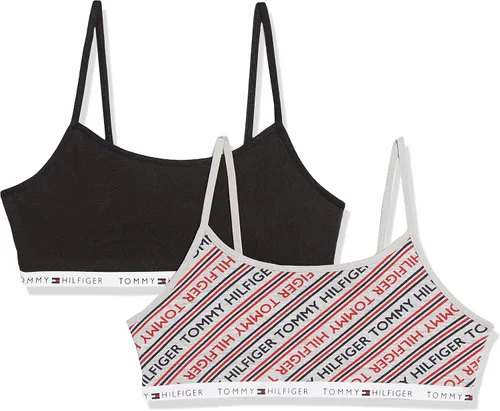 Vista 9 de Tommy Hilfiger Paquete de 2 brasieres sólidos para niñas (niños pequeños/niños grandes)