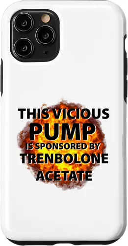 Vista 13 de iPhone 12 mini Funny Vicious Pump Is Sponsored By Tren Trenbolone Acetate Case