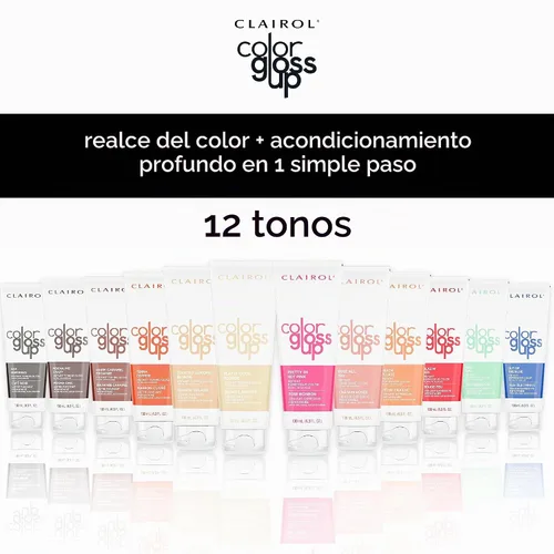 Vista 3 de Clairol Color Gloss Up - Tinte temporal para el cabello, color rojo ardiente, paquete de 1 unidad