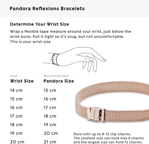 Vista 5 de Pandora Jewelry Reflexions Pulsera Pandora Rose metal