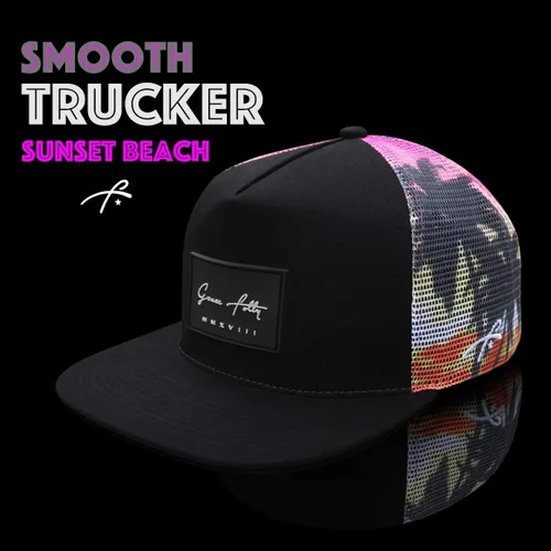 Vista 5 de Grace Folly Gorra de camionero para hombres y mujeres Gorras de malla estilo snapback