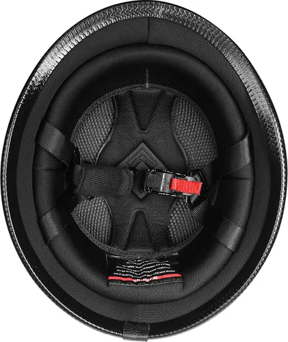 Vista 3 de Yesmotor Casco de motocicleta alemana de media carcasa con gafas de ciclismo - Aprobado por DOT