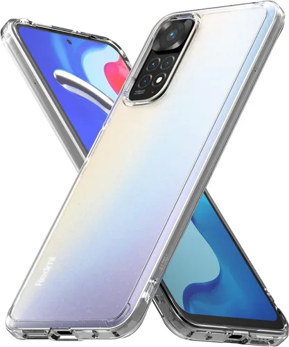 Vista 10 de Ringke Fusion - Funda compatible con Redmi Note 11/11S 4G (6.43 pulgadas), parte trasera dura transparente a prueba de golpes, funda protectora