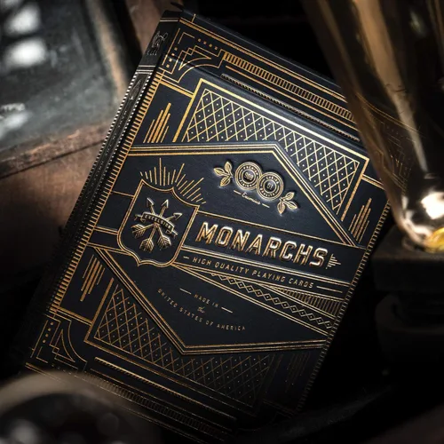 Vista 2 de Cartas para jugar Monarca de theory11