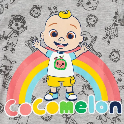 Vista 5 de CoComelon Conjunto de camiseta y leggings con estampado de volantes