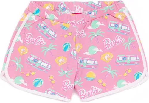 Vista 4 de Barbie Top y Shorts Conjunto coordinado para niña