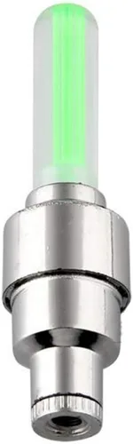 Vista 5 de BlueSunshine 20 piezas de luces LED intermitentes para tapa de válvula de neumático para coche, bicicleta, motocicleta, rueda de luz