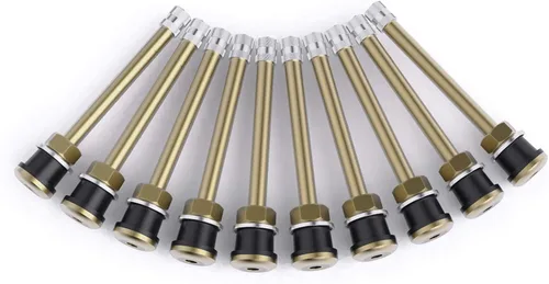 Vista 8 de CKAuto TR500 Vástagos de Válvula de Neumático, Vástagos de Válvula de Metal de 2.01'', Vástago de Válvula de Neumático de Latón de Inserción
