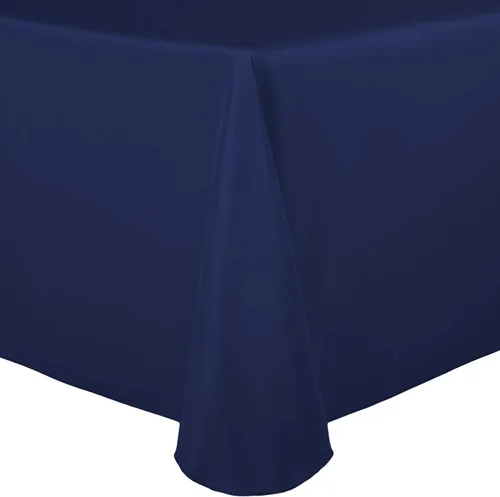 Vista 33 de Ultimate Textile 60 x 102 in Oval Tablecloth Polyester Linen - Machine Washable Stain & Wrinkle Resistant Seamless Design for Dining Events - Aqua
