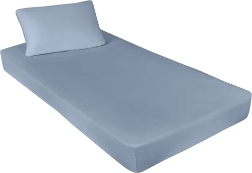 Vista 7 de IDEAhome Sábana bajera ajustable de punto de Jersey de 75 x 33 pulgadas con bolsillo profundo de 8 pulgadas, adecuada para literas, camping, casas