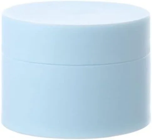 Vista 6 de Botella recargable Viaje Crema Cara Tarro Caja Cosmética Plástico Apretado Envase Vacío Muestra Botella, negro, 0.18 oz