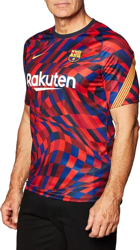 Vista 2 de Nike FC Barcelona Men's Short-Sleeve Soccer Top