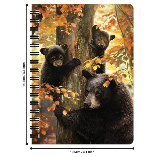 Vista 42 de 3D LiveLife Jotter - Our Solar System from Deluxebase. Lenticular 3D Space 6x4 Spiral Notebook with plain recycled paper pages. Artwork licensed