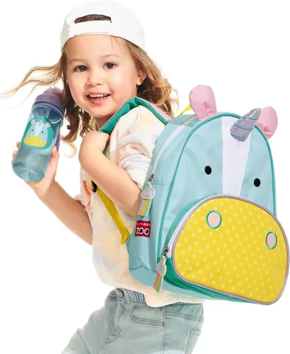 Vista 91 de Skip Hop - Mochila para preescolar, colección Zoo, para niños pequeños de 3 a 4 años, diseño de llama