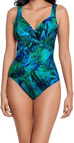 Vista 2 de Miraclesuit Traje de baño de una pieza para mujer Revele con control de abdomen y aros
