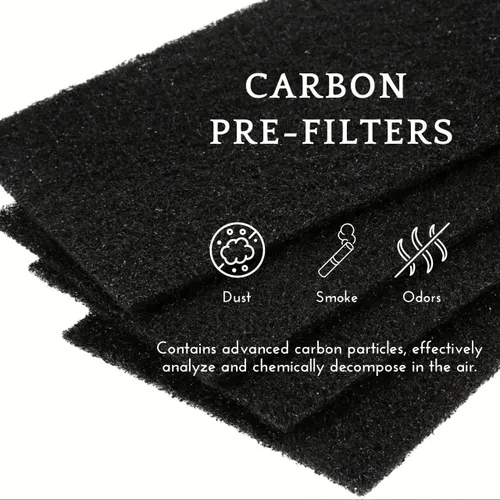 Vista 7 de Nispira AER1 HAPF300AHD - Filtros de eliminación de alérgenos para purificador de aire Holmes HAPF300AH-U4R HAPF30AT HAP242-NUC, 4 HEPA 4 Carbon