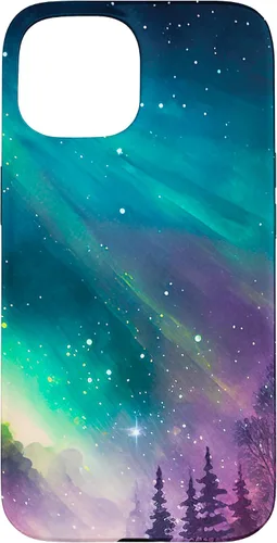 Vista 6 de Northern Lights and Sky Iceland Norway Aurora Borealis Case for iPhone 17