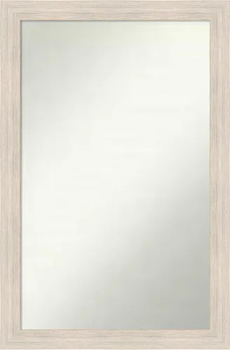 Vista 49 de Amanti Art Espejo personalizado, espejo de baño estrecho Alexandria White Wash, espejo de pared o espejo de tocador de baño sobre el fregadero