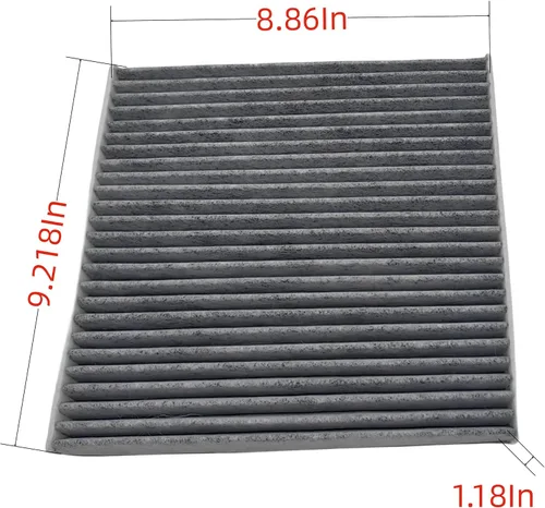 Vista 3 de OPCAF134C Filtro de aire de cabina para CSX, ILX, MDX, RDX, RL, RLX, TL, TLX, TSX, ZDX, Accord, Accord Crosstour, Civic, Croostour, CR-V, Odyssey