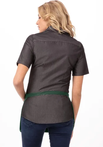 Vista 4 de Chef Works Delantal de camarera reversible unisex