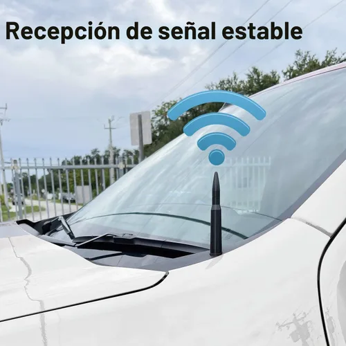 Vista 4 de Antena de camión de coche para Dodge Ram 1500 2012-2026 - Reemplazo de antena corta para accesorios de camión Dodge Ram 1500