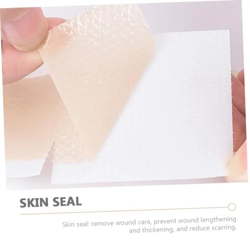Vista 7 de Parche adhesivo corrector de cicatrices, parche de cicatrices, cinta de silicona antideslizante impermeable para cubierta de tatuaje