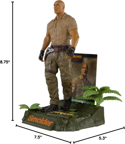 Vista 9 de McFarlane Toys - Figura posada de Movie Maniacs Smolder (Jumanji) de 6 pulgadas