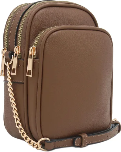 Vista 24 de Bolso cruzado ocasional de múltiples bolsillos Negro