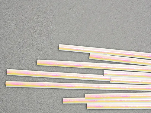 Vista 10 de Pomp Pajitas de papel decorativas 100% biodegradables con temática navideña, de larga duración, calidad prémium y ecológica, tamaño estándar