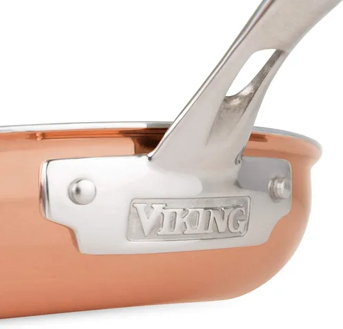 Vista 9 de Juego de utensilios de cocina de cobre de tres capas de Viking de 13 piezas
