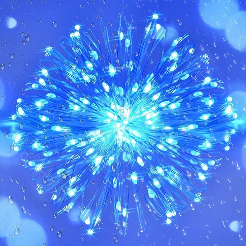 Vista 8 de Joomer Guirnalda de luces LED que funcionan con pilas, paquete de 2 50 luces LED cortables de 16 pies con temporizador para dormitorio, fiestas