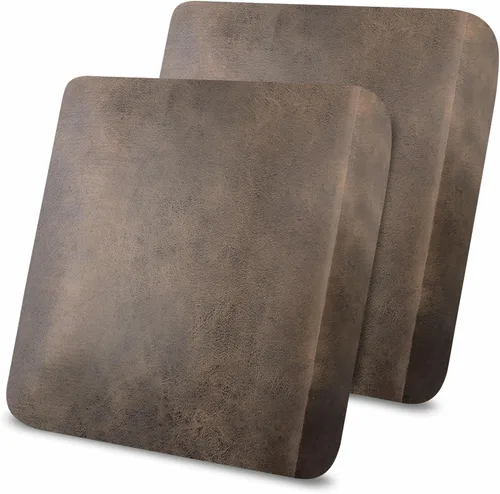 Vista 81 de Fundas de cojín tipo cuero para sofá, juego de fundas protectoras de muebles para sillón seccional, sofá biplaza de tela de elastano elástica
