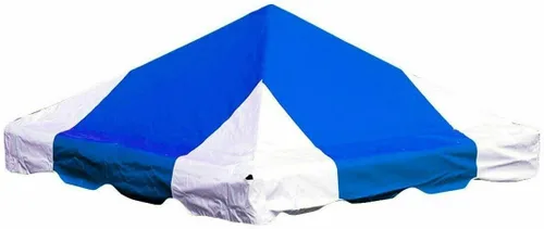 Vista 10 de Party Tents Direct - Toldo de vinilo de PVC de repuesto de 20 x 20 pies Blanco