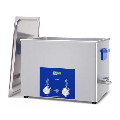 Vista 11 de DK SONIC Limpiador ultrasónico industrial 2L, 60W limpiador ultrasónico comercial de joyas con temporizador codificado, calentador y cesta