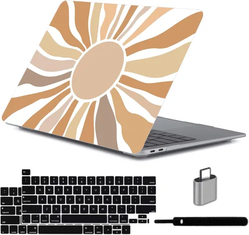Vista 10 de LanBaiLan Compatible con MacBook Pro de 13 pulgadas con barra táctil 2022 2020 2019 2018 2017 2016 versión M1 M2 A2338 A2289 A2251 A2159 A1989 A1706