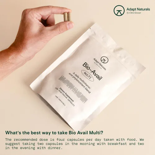 Vista 8 de Adapt Naturals - Paquete de salud intestinal e inmune - Biome Protect 4 en 1 prebióticos, probióticos, suplemento postbiótico y multivitamínico