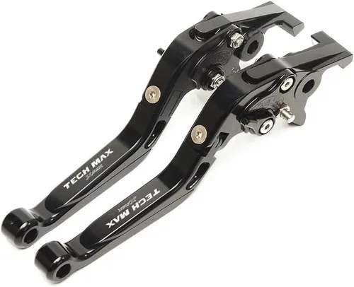 Vista 2 de QQLADY Z Handle Clutch Brake Lever for Yamaha XMAX300 125TechMax X-MAX 300 125 2020-2022 X (Color : Black Glod)