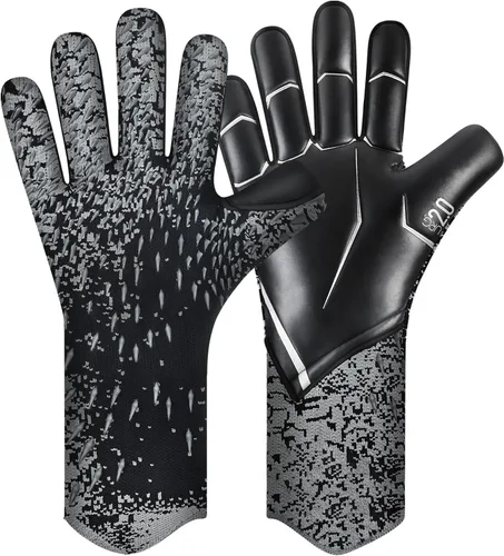 Vista 11 de Guantes de Portero de Fútbol, Guantes de Portero de Fútbol con Agarre Definitivo con Tallas 6/7/8/9/10, Agarre Fuerte, Fútbol Americano