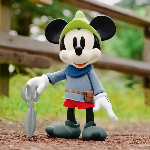 Vista 5 de Super7 Brave Little Tailor Mickey Mouse Disney Figura de Reacción Super Size de 16 pulgadas