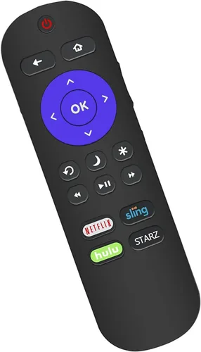 Vista 3 de Control remoto apto para todos los televisores Sharp Roku LC-32LB591U LC-32LB481U LC-43LB481C LC-43LB481U LC-43LBU591U LC-43LB601U LC-50LB601U