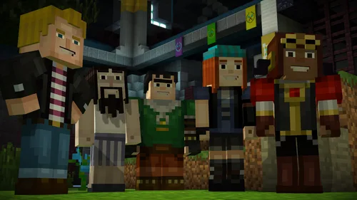 Vista 5 de Minecraft Story Mode - Adventure Pass Steam download Online Game Code