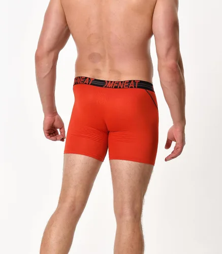 Vista 3 de Comfneat Men's Athletic Boxer Briefs Sports Performance Underwear with Fly (4-Pack6-Pack)