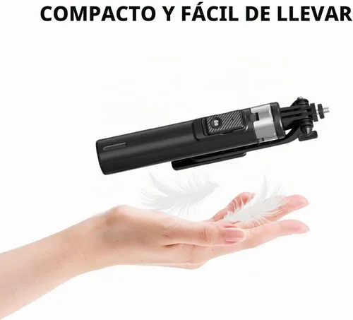 Vista 8 de MYBAT PRO - Trípode para selfie stick con control remoto, 4 en 1 extensible portátil Bluetooth Selfie Stick con luces y trípode para teléfono