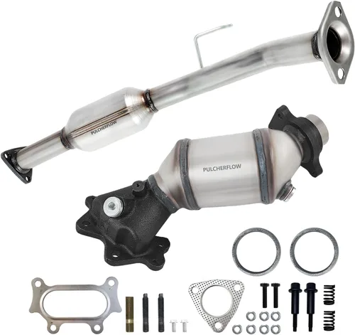 Vista 5 de Catalizador compatible con Honda Civic LX/CX/DX/HX/GX 1996 1997 1998 1999 2000 Honda Civic Del Sol S 1.6L l4 de alto rendimiento (compatible con EPA)