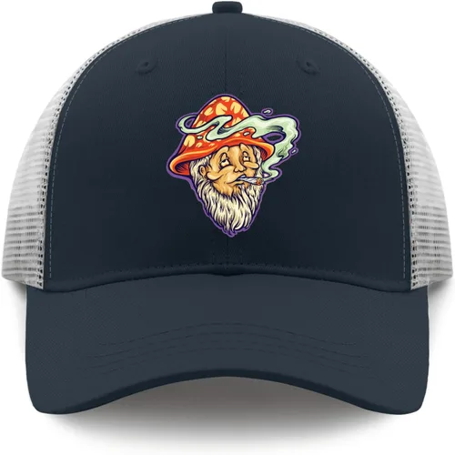 Vista 9 de devor Gorras de béisbol de hongos para mujer, sombreros divertidos ajustables para papá