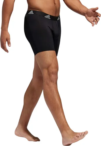 Vista 4 de adidas Calzoncillos tipo bóxer de microfibra para hombre (3 unidades)